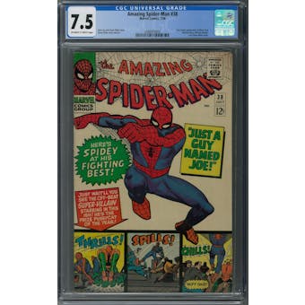 Amazing Spider-Man #38 CGC 7.5 (OW-W) *2088979004*