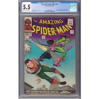 Amazing Spider-Man #39 CGC 5.5 (OW-W) *2088979005*