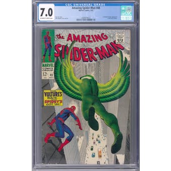 Amazing Spider-Man #48 CGC 7.0 (OW-W) *2088979010*
