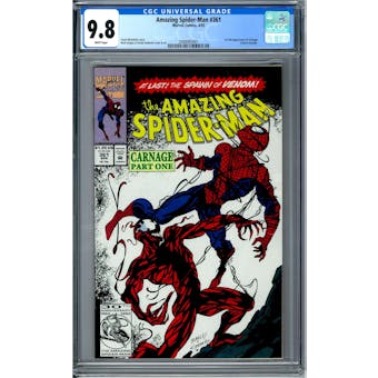 Amazing Spider-Man #361 CGC 9.8 (W) *2088983001*