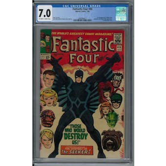 Fantastic Four #46 CGC 7.0 (OW-W) *2088984017*