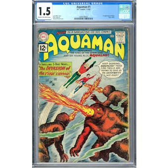 Aquaman #1 CGC 1.5 (C-OW) *2089188002*