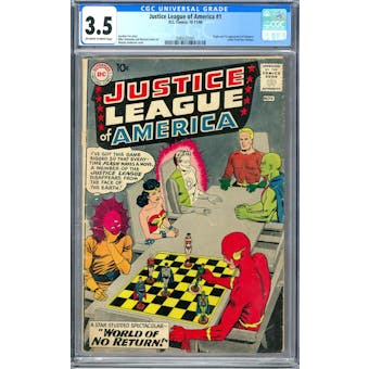 Justice League of America #1 CGC 3.5 (OW-W) *2089321001*
