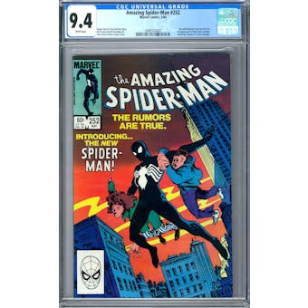 Amazing Spider-Man #252 CGC 9.4 (W) *2089333002*