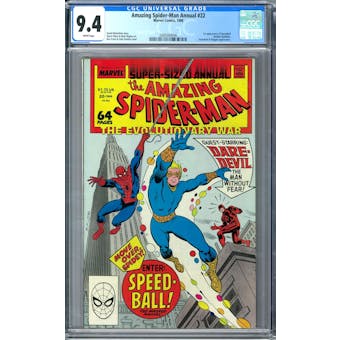 Amazing Spider-Man Annual #22 CGC 9.4 (W) *2089369006*