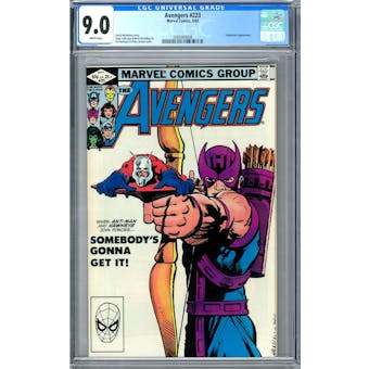 Avengers #223 CGC 9.0 (W) *2089369008* Avenger2020Series - (Hit Parade Inventroy)