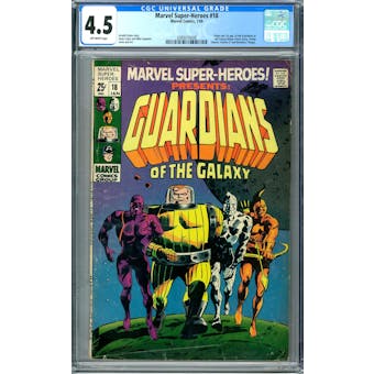 Marvel Super-Heroes #18 CGC 4.5 (OW) *2089470008*
