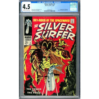 Silver Surfer #3 CGC 4.5 (OW-W) *2089470010*