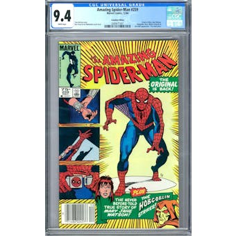 Amazing Spider-Man #259 CGC 9.4 (W) Canadian Edition *2089471001*