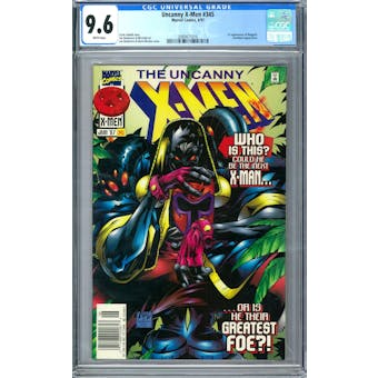 Uncanny X-Men #345 CGC 9.6 (W) *2089471016* Famous2020Series2 - (Hit Parade Inventory)