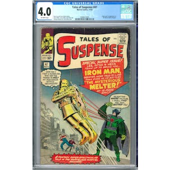 Tales of Suspense #47 CGC 4.0 (OW-W) *2089612005* Mystery2020Series9 - (Hit Parade Inventory)
