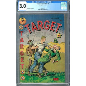 Target Comics #v5 #5 CGC 3.0 (OW) *2089803014*