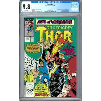Thor #412 CGC 9.8 (W) *2089805014* Mystery2020Series7 - (Hit Parade Inventory)