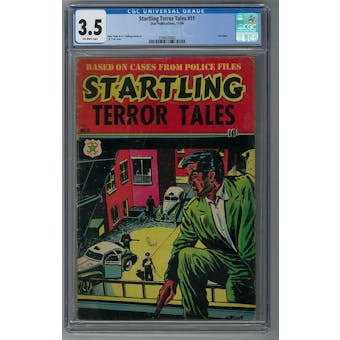 Startling Terror Tales #11 CGC 3.5 (OW) *2090635002*
