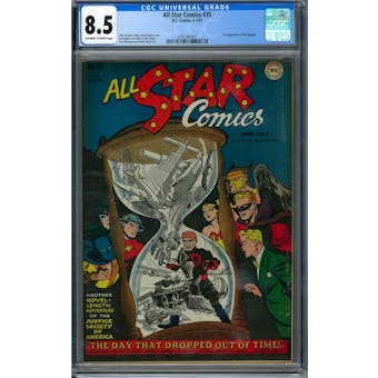 All Star Comics #35 CGC 8.5 (OW-W) *2091485001*