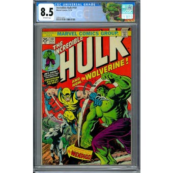 Incredible Hulk #181 CGC 8.5 (OW) *2091512001*