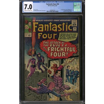 Fantastic Four #36 CGC 7.0 (C-OW) *2095687024*