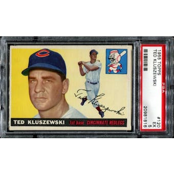 1955 Topps Baseball #120 Ted Kluszewski PSA 5 (EX) *1816
