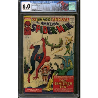 Amazing Spider-Man Annual #1 CGC 6.0 (OW-W) *2098255001*