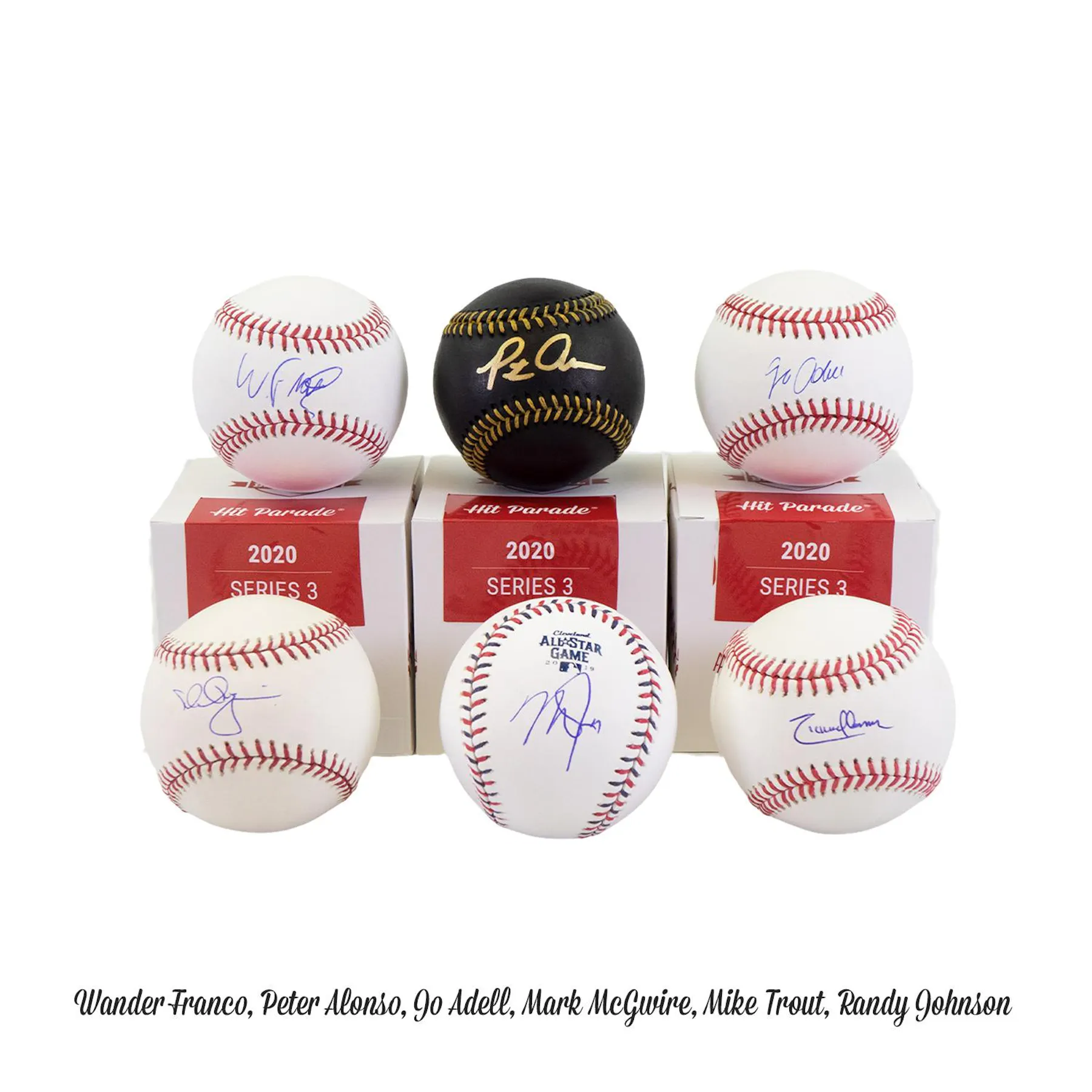 2020 Hit Parade Autographed Baseball 1 Box Ser 3 Dacw Live 6 Spot Random Division Break 1