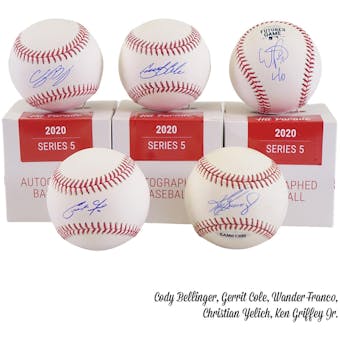 2020 Hit Parade Autographed Baseball 1-Box Ser 5- DACW Live 6 Spot Random Division Break #4