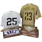 2020 Hit Parade Autographed OFFICIALLY LICENSED Baseball Jersey Hobby Box - Series 5 - Soto, Mays & Tatis Jr.!