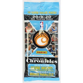 2019/20 Panini Chronicles Basketball Jumbo Value Pack (Lot of 12 = 1 Box!)
