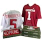 2020 Hit Parade Autographed College Football Jersey - Series 7 - 10-Box Hobby Case - Mahomes & Murray!!!