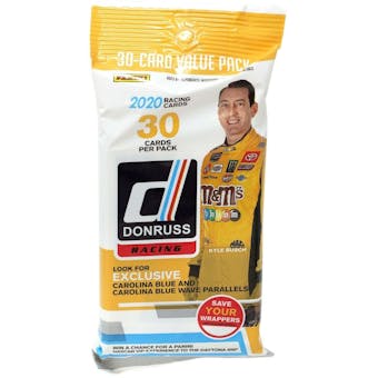 2020 Panini Donruss Racing Jumbo Value Pack (Lot of 12 = 1 Box!)