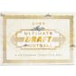 2020 Leaf Ultimate Draft Football Hobby 10-Box Case