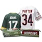 2020 Hit Parade Autographed Football Jersey - Series 20 - Hobby Box - Walter Payton & Peyton Manning!!!