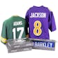 2020 Hit Parade Autographed Football Jersey Hobby Box - Series 3 - Patrick Mahomes & Aaron Rodgers!!!