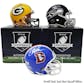 2020 Hit Parade Autographed Football Mini Helmet Hobby Box - Series 17 - Unitas, Starr, Brees, & Favre!!!