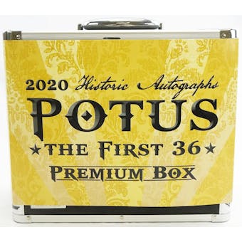 2020 Historic Autographs POTUS The First 36 Premium Box
