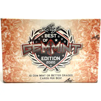 2020 Leaf Best Of Gem Mint Hobby Box