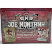 2020 Leaf Metal Joe Montana Collection Football Hobby Box