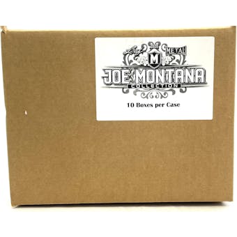 2020 Leaf Metal Joe Montana Collection Football Hobby 10-Box Case