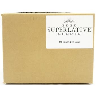 2020 Leaf Superlative Sports Hobby 10-Box Case