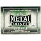 2020 Leaf Metal Draft Baseball Hobby Jumbo 6-Box Case