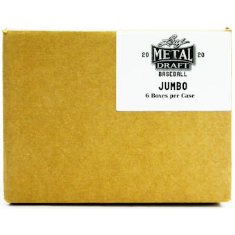 2020 Leaf Metal Draft Baseball Hobby Jumbo 6-Box Case