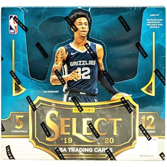 2019/20 Panini Select 1st Off The Line FOTL Basketball Hobby Box