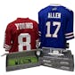 2020 Hit Parade Autographed OFFICIALLY LICENSED Football Jersey - Series 7 - 10-Box Hobby Case - Brady!!!