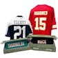 2020 Hit Parade Autographed OFFICIALLY LICENSED Football Jersey - Series 6 - Hobby Box - Mahomes!!!