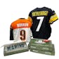 2020 Hit Parade Autographed OFFICIALLY LICENSED Football Jersey - Series 6 - 10-Box Hobby Case - Mahomes!!