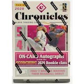 2020 Panini Chronicles Baseball 4-Pack Blaster Box