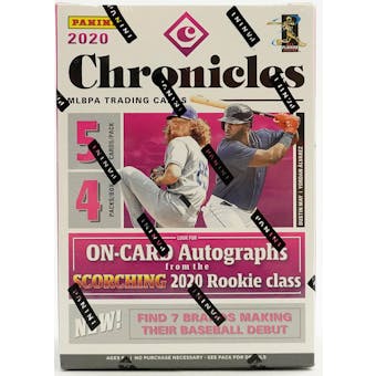 2020 Panini Chronicles Baseball 4-Pack Blaster Box