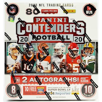 2020 Panini Contenders Football Mega Box (Fanatics)