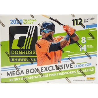 2020 Panini Donruss Baseball Mega Box