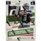 2020 Panini Donruss Holiday Football Blaster 20-Box Case