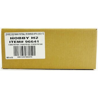 2020 Panini Donruss Optic Football H2 Hobby Hybrid 20-Box Case
